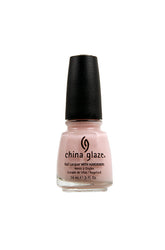 Front view of China Glaze nail polish in 0.5-ounce bottle with Diva Bride color variant