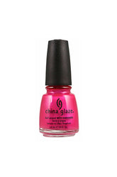 Front view of 0.5-ounce nail polish bottle from China Glaze with Limbo Bimbo color shade