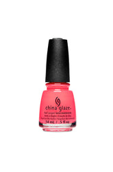 Pink 0.5-ounce capped bottle of nail polish from China Glaze in Sen-Set The Mood variant