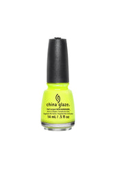 0.5-ounce bottle of a Yellow Nail polish bottle from China Glaze with Yellow Polka Dot Bikini variant