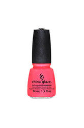 0.5-ounce Capped nail polish bottle from China Glaze in Shell-O color variant