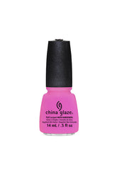 Expansive view of nail lacquer container in Bottoms up variant from China Glaze