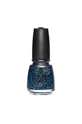 Nail polish bottle from China Glaze in Moonlight The Night shade color variant in facing forward position