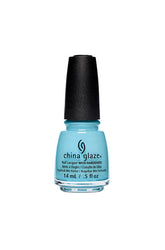 Frontage of Chalk Me Up! nail polish bottle from China Glaze Nail Lacquer collection  with 0.5-ounce capped bottle