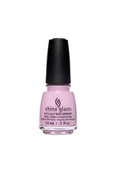 Pale pink nail polish bottle from China Glaze Nail Lacquer collection with Are You Orchid-ing Me? color variant