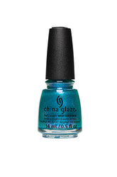 A comprehensive view of China Glaze Nail Lacquer,Secret Rendez-Blue 0.5 fl oz