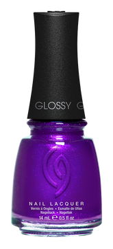 A Front View of CHINA GLAZE NAIL LACQUER, COCONUT KISS  Bottle with black cap