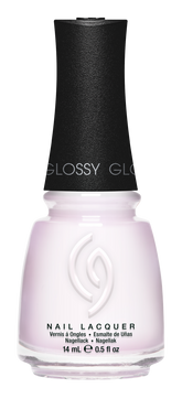 A Front View of CHINA GLAZE NAIL LACQUER, RAINBOW Bottle with black cap