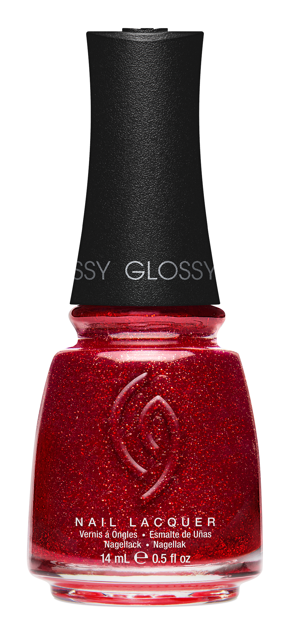 Glitter Red Nail Polish
