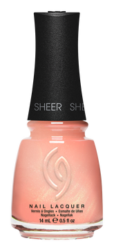 A Front View of CHINA GLAZE NAIL LACQUER, PICKING WILDFLOWERS Bottle with black cap.