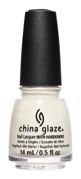 Front view of China Glaze Nail Lacquer, What A Dream with China Glaze black cap.