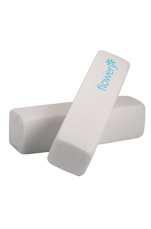 3D illustration of two Polar Bar nail Buffing Block from China Glaze - Flowery