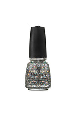 Nail polish bottle from  China Glaze in Techno color variant with label text