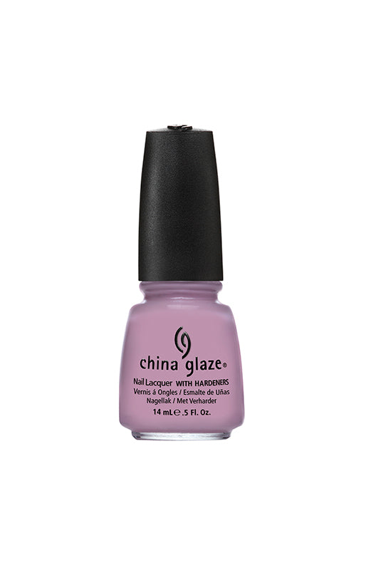 Frontage of 0.5-ounce Lilac nail polish bottle from China Glaze in Sweet Hook  color variant