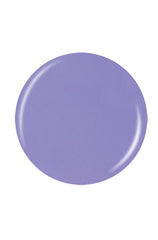 Round periwinkle blue blossoms color swatch sample in white color background