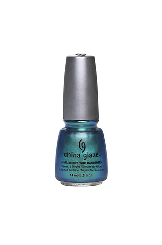 Deviantly Daring â€“ Metallic Teal Nail Polish – China Glaze