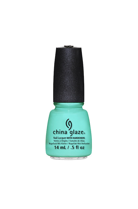0.5-ounce capped nail lacquer glass bottle from China Glaze in Too Yacht to Handle variant