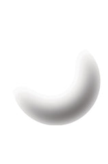 Fading white circular shape  nail enamel sample color swatch lay in white color background