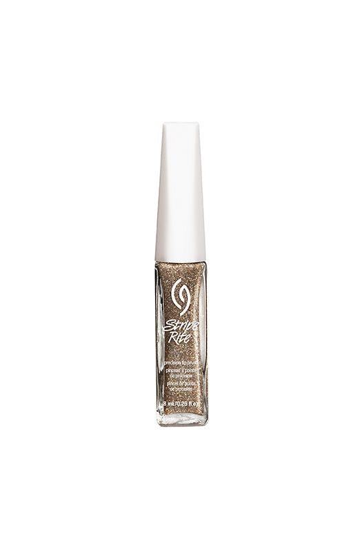 Sparkling brown bottle of nail gel pen from Stripe Rite China Glaze in Everyday I'm Sparklin variant