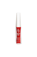 Bright color for art stripes on nails with red shade from China Glaze with Roll Out the Red Carpet shade