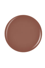Glossy Creamy brown round shape in vector illustration