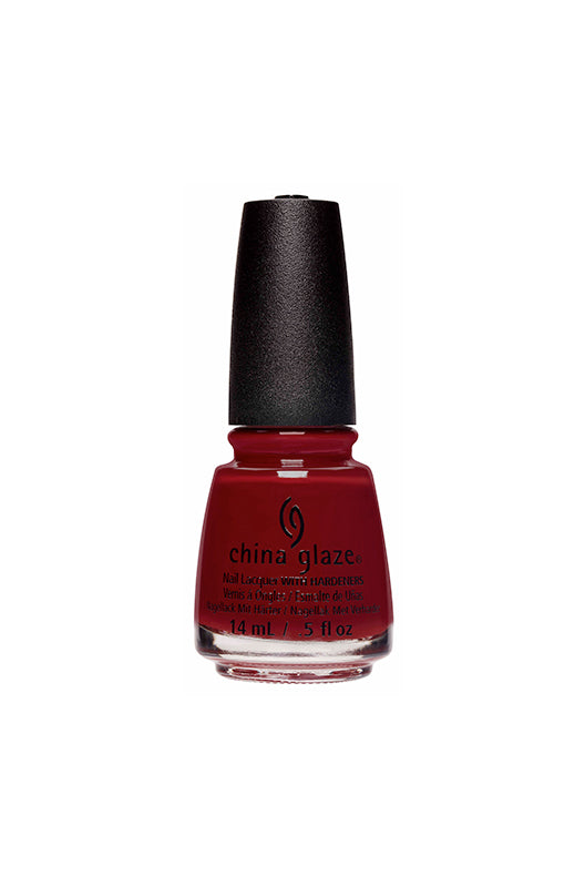 Capped 0.5-ounce nail lacquer from China Glaze in Rock N' Royale variant