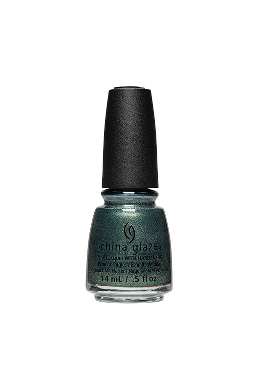 Forward-facing of China Glaze  nail lacquer bottle in Vest Friends color shade
