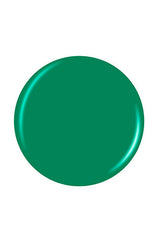 Round shape Turquoise neon color nail polish swatch drop of China Glaze Head to Moji-Toes creamy green nail lacquer