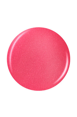 A round shape nail polish swatch drop in pink color