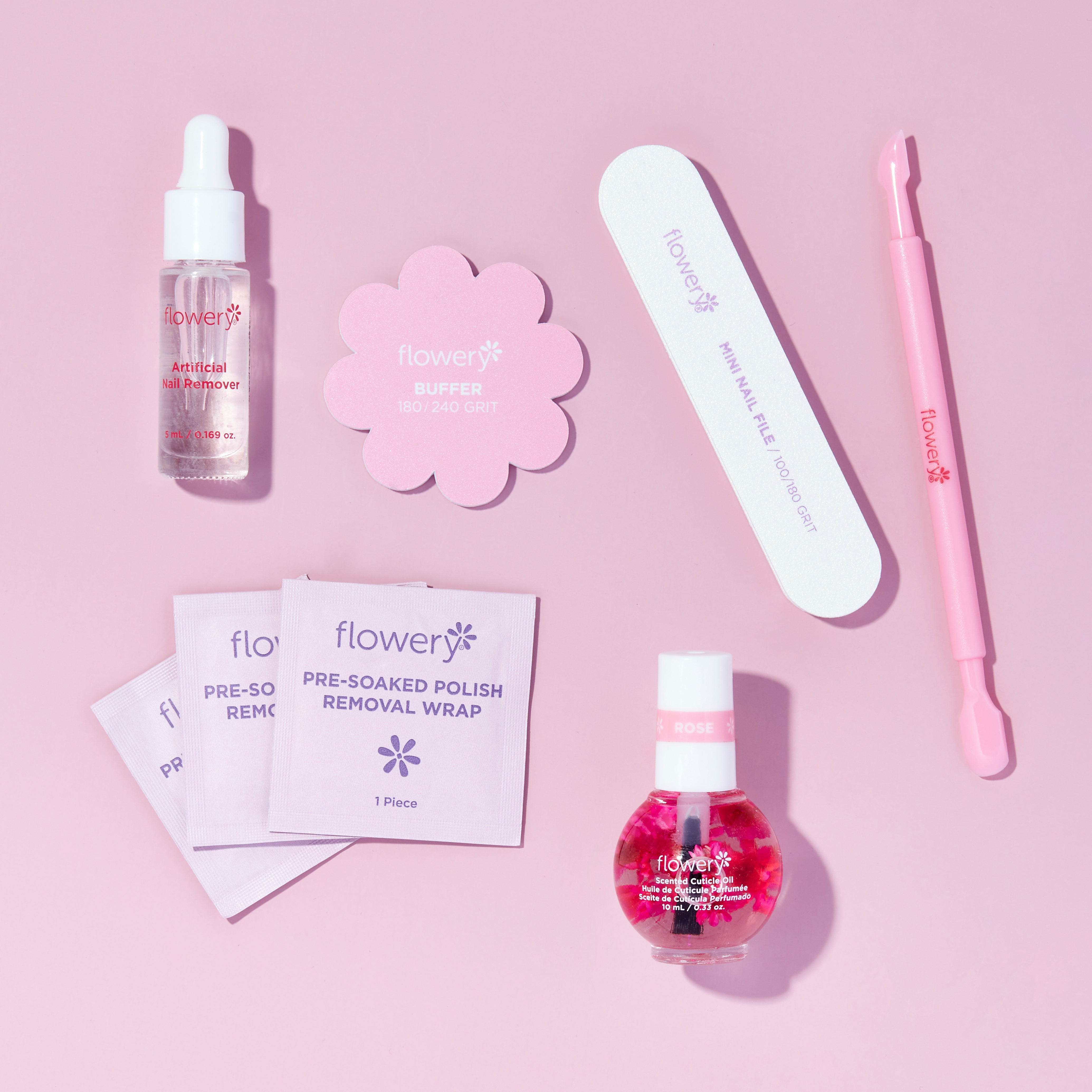 Pro Artificial Nail Remover Kit Photoshoot