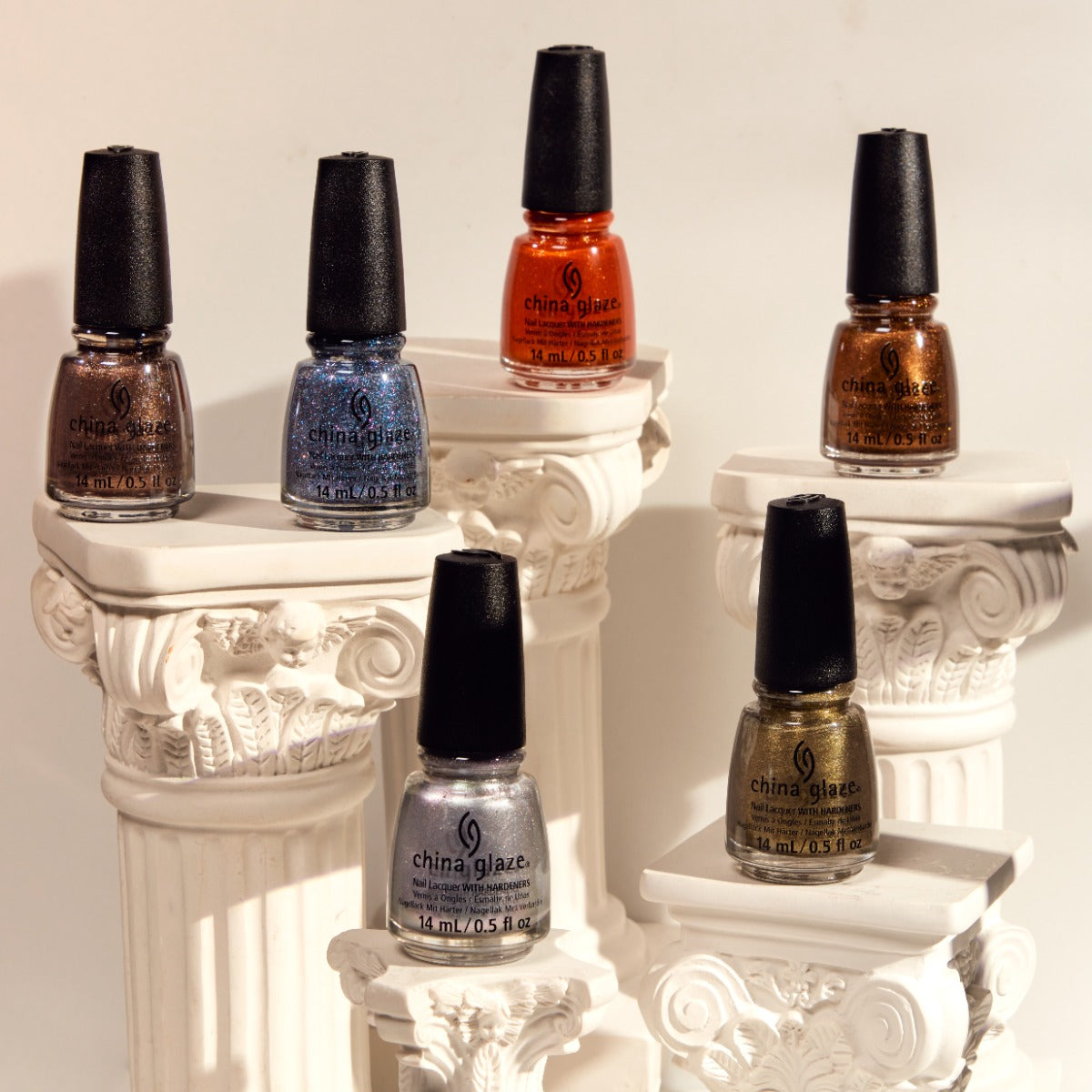 Serpentine Nail Lacquer Collection Family Display 