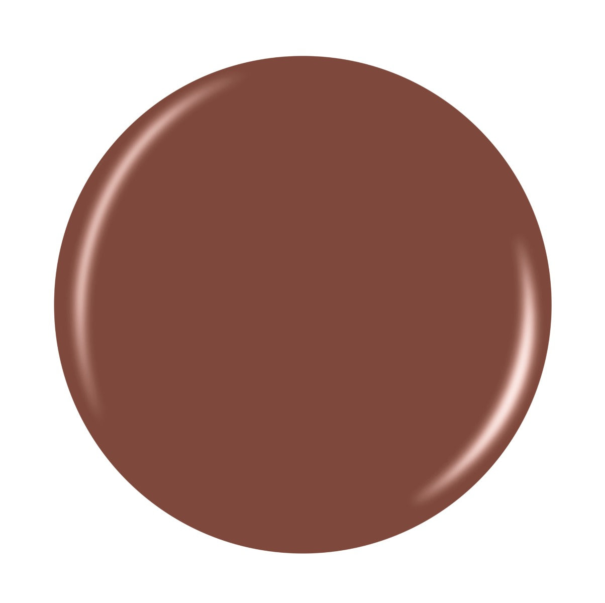 A Eco Glaze Nail Lacquer, Willow Be Mine??ÿBeige Brown Color Dot