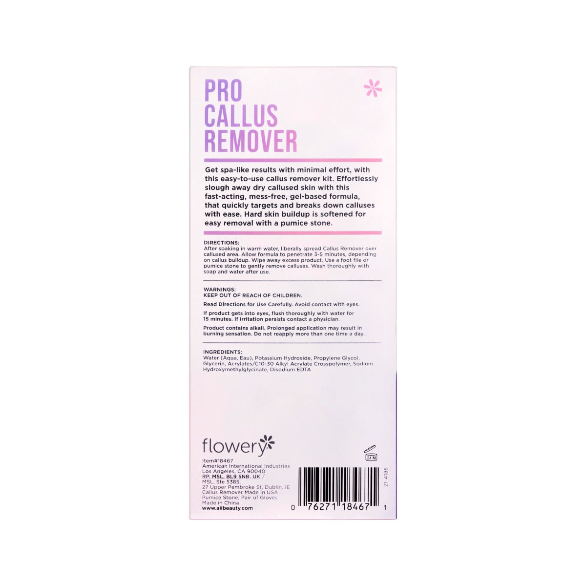 Callius Remover Pro Callus Remover Kit | Smooth Feet Care – China Glaze
