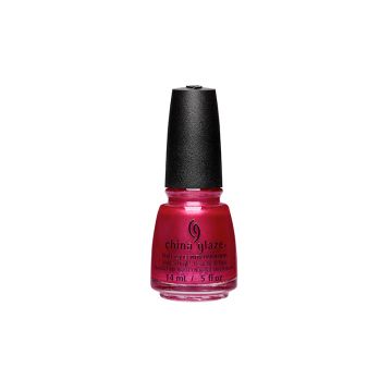 China Glaze nail polish in The more the berrier variant isolated in white background